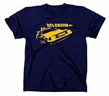 Zurück in die Zukunft Kult T-Shirt Delorean Motiv, Navy, L