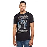 AC/DC Herren ACDC-Highway World Tour 79' -Mens XXL T-Shirt, Schwarz (Black BLK), XX-Larg