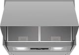 Siemens LE66MAC00 iQ100 Dunstabzugshaube / Zwischenbauhaube / Metall-Fettfilter / Drucktastenschalter / LED-Beleuchtung / Silb