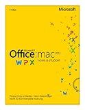 Microsoft Office Mac Home and Student 2011 - 1MAC (Product Key Card ohne Datenträger)