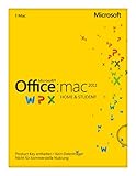 Microsoft Office Mac Home and Student 2011 - 1MAC (Product Key Card ohne Datenträger)