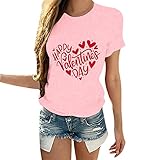 Top DunkelGrün Tshirt Bluse Damen Shirt College Anziehsachen Damen Tshirt Print Shirts Damen Marken Kleidung Abschlusspullis Blusenshirt Kurzarm Tunikas S