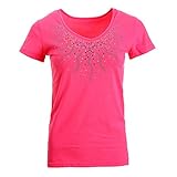 AIFEI Damen Frühling und Sommer Mode sexy Größe lässig Kurzarm T-Shirt, Rose rot, XXXXL