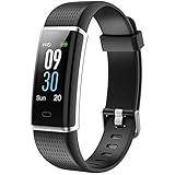 Willful Fitness Armband mit Pulsmesser,Wasserdicht IP68 Fitness Tracker Farbbildschirm Fitness Uhr Aktivitätstracker Schrittzähler Uhr Smartwatch Damen Herren Anruf SMS Beachten für iOS Android Handy