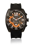 Munich Unisex Erwachsene Analog Quarz Uhr mit Gummi Armband MU+131.1B