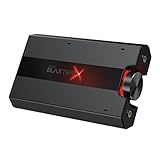 Creative Sound BlasterX G5 externe Soundkarte (7.1 Surround-HD-Audio, Kopfhörerverstärker für Windows PC, Mac und PS4) schw