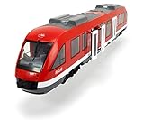 Dickie Toys City Train, Zug, Spielzeugzug, Bahn, Türen und Dach zum Öffnen, Interieur, Maßstab 1:43, 45 cm, ab 3 J