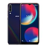 WIKO VIEW4 Smartphone, 5000 mAh Akku, 6,52 Zoll (16,5 cm), Dreifach-Kamera, 64GB + 3GB, Dual-SIM, Android 10, Cosmic B