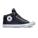 Converse Chuck Taylor All Star High Street - Mid - Schwarz/Cargo Khaki/Weiß