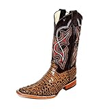 Mexikanische Cowboystiefel Dario braun, Braun - braun - Größe: 44 EU