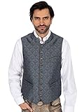 Stockerpoint Herren Spencer Business-Anzug Weste, blau, 50