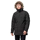 Jack Wolfskin Herren Glacier Canyon Parka, schwarz(Black), M