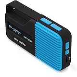 Sky Vision DAB Radio 11 B – Kleines, tragbares Mini Digital Radio, Outdoor, DAB+, FM/UKW Tuner, USB Ladefunktion (Blau)