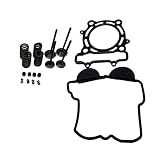 balikha Zylindereinlass Auspuffdichtung Ventilsatz Ventildichtungssatz für, KX250F, 2009-2016, Seals Cotters Head Gask