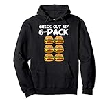 Süßer Check Out My Six Pack Hamburger Abs Pullover H