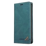Hülle für Xiaomi Mi CC9/9 Lite, Informationen Schützen [HF-Abschirmung] Schutzhülle,Unsichtbare Magnetische Elegante Retro Handyhülle für Xiaomi Mi CC9/9 Lite Hülle-B