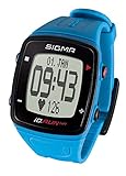 Sigma Sport Pulsuhr iD.RUN HR pacific blue, GPS-Laufuhr, Handgelenk-Pulsmessung, Activity Tracker, B