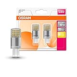 Osram LED Star Pin G9 / Lampe, G9, 3, 40-W-Ersatz - für, klar, Warm White, 2700 K, 2 - er-Pack