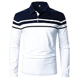 Innerternet Herren Langarmshirt aus 100% Wolle Pullover Rundhals jeanshemd Casual Oberteil Leichte Sweatshirt Sport Longshirt Stretch Unterhemd Trendig
