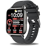 Sudugo Smartwatch Herren Damen, 1.69' Farbdisplay Smart Watch Fitness, 24 Sportmodi Armbanduhr Fitnessuhr, IP67 Wasserdicht Fitness Tracker, Schrittzähler Pulsuhr Schlafmonitor Stoppuhr Sp