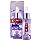 L'Oréal Paris Hyaluron Serum, Anti-Aging Gesichtspflege, Mit 1,5% purer Hyaluronsäure und Vitamin C, Anti-Falten Gesichtsserum, Revitalift Filler, 30