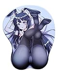 Gaming Mauspad，3D Sexy Brust Silikon Maus Pad Handballenauflage Unterstützung