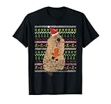 Xmas Frohe Weihnachten Australien Tier Ugly Christmas Quokka T-S