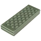 WSS Shoes Angelstuhl Klappstuhl im Freien Stuhl Ultra Camping-Stuhl Falten Freie Sitz-Schaum-Kissen-bewegliches wasserdichtes Camping Pad-Lila Faltstuhl (Color : Army Green)