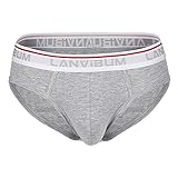 BUZHIDAO Herren Slips Unterwäsche Herren Slip Ausbuchtung Unterwäsche mit Halbem Rücken Sexy Aiedrigen Taillen Männer U