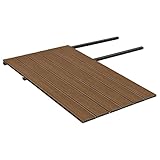 vidaXL WPC Terrassendielen mit Zubehör Komplettset Komplettbausatz Holz Diele Terrassenboden Terrassenbelag Dielen Terrasse Braun Grau 15m² 4