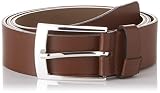 BRAX Herren Style Vollrindsleder Uni Klassisch Sportiv Gürtel, Cognac, 110 678 Herstellergr e EU