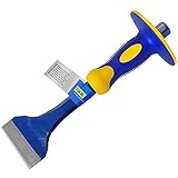 S&R Flachmeißel 275 x 75 mm aus CHROM-VANADIUM Stahl mit Handschutz | Meissel | Handmeissel | Spatmeißel | Brechstange | S