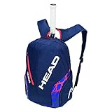 HEAD Rebel Backpack Klassische Sporttaschen, dunkelblau, 1-3 Tennisschläg