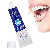 Zyyini Zahnpasta 120ml Bio Erfrischende Minze Zahnpasta Fleckenentfernung Zahnpasta Zahnreinigung Zahnpasta Starke Reinigungskraft Natürlicher Fleckenentferner E