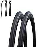 2 x Schwalbe Durano DD RaceGuard Rennradreifen 25-622 (28 x 1,00') inkl. Reifenheb