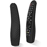 Silikon Hülle Schutzhülle für LG Magic Remote Fernbedienung AN-MR19BA/ AN-MR20GA/ AN-MR18BA Fernbedienungen TV Remote Control Cover Case Anti-Rutsch Stoßfest für LG Fernbedienung (Schwarz)
