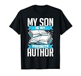 My Son Is My Favorite Autor Geschenke für Eltern T-S