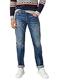 s.Oliver Herren Regular: Straight Leg-Jeans Blue 29.34