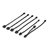 Belkin PCIe-Stromkabel-Set für Mac Pro (PCIe Strom-Verlängerungskabel, 6er-Pack Kabelset, 8-pol. auf 2X 6-pol, 8-pol. auf 8-pol, 6-pol. auf 6-pol.)