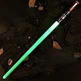 ZXCVBN Star Wars Teleskop Lichtschwert Spielzeug mit Sound und LED Licht The Sith Mace Windu Elektronisches Scream Saber Lichtschwert für Jungen Mädchen Kinder Cosplay