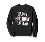 Happy Birthday Caitlyn Mädchen Vorname Buntes Geburtstag Sw