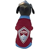 All Star Dogs MLS Unisex MLS Athletic Mesh Hund Jersey, Unisex, MESH-Colorado Rapids-MED, kastanienbraun, M