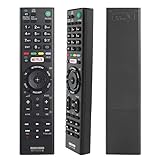 Neue ersetzte Fernbedienung RMT-TX100D für Sony Bravia Smart TV KD-43X8301C RMT-TX101J RMT-TX102U RMT-TX102D KDL-75W855C KDL-55W807C KDL-65W855C KDL-65W858C RMT-TX200E RMT-TX300E mit Netflix-T