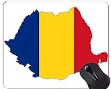 Mauspads Besonders angefertigt, Rumänien-Thema-Büro-Mausunterlag