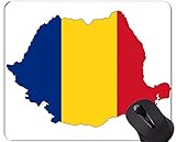 Mauspads Besonders angefertigt, Rumänien-Thema-Büro-Mausunterlag
