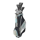 WILSON Ultra XD 2020 Damen Golfschläger Set Mit Carttasche Golf Komplettset Eisen Hölzer Driver Bag Graphit S