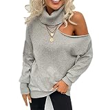 ZYHOOD Damen Dicker Pullover Rollkragenpullover Warme Winter Grobstrickpullover Zopfmuster Casual Elegante Strickpullover Frauen Einfarbig Gestrickt Pulli Oberteile Pullover Tops Rollkragenp
