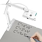 OKIOLABS OKIOCAM T Plus USB A3 Dokumentenkamera mit Trockenlöschkarte und Marker, 3-in-1-Set für Präsentationen im Klassenzimmer, Fernunterricht, Online-Nachhilfe - Quad High D