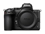 Nikon Z 5 Spiegellose Vollformat-Kamera (24,3 MP, Hybrid-AF mit 273 Messfeldern und Fokus-Assistent, eingebauter 5-Achsen-Bildstabilisator, 4K UHD Video, doppeltes Speicherkartenfach)