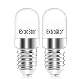 EXTRASTAR E14 LED-Lampe, 1,8 W (entspricht 14 W), 6500 K 2 Stück (Packung mit 1) kaltweißes L